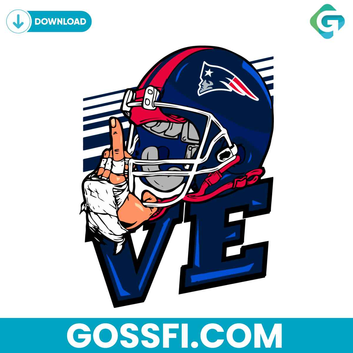 love-new-england-patriots-nfl-svg-digital-download