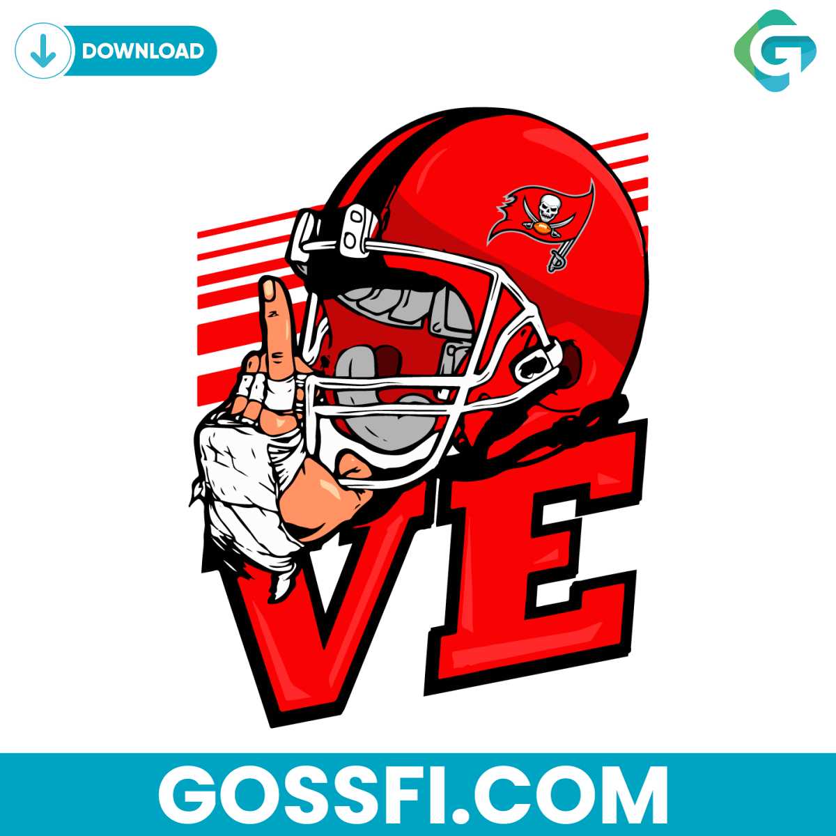 love-tampa-bay-buccaneers-nfl-svg-digital-download