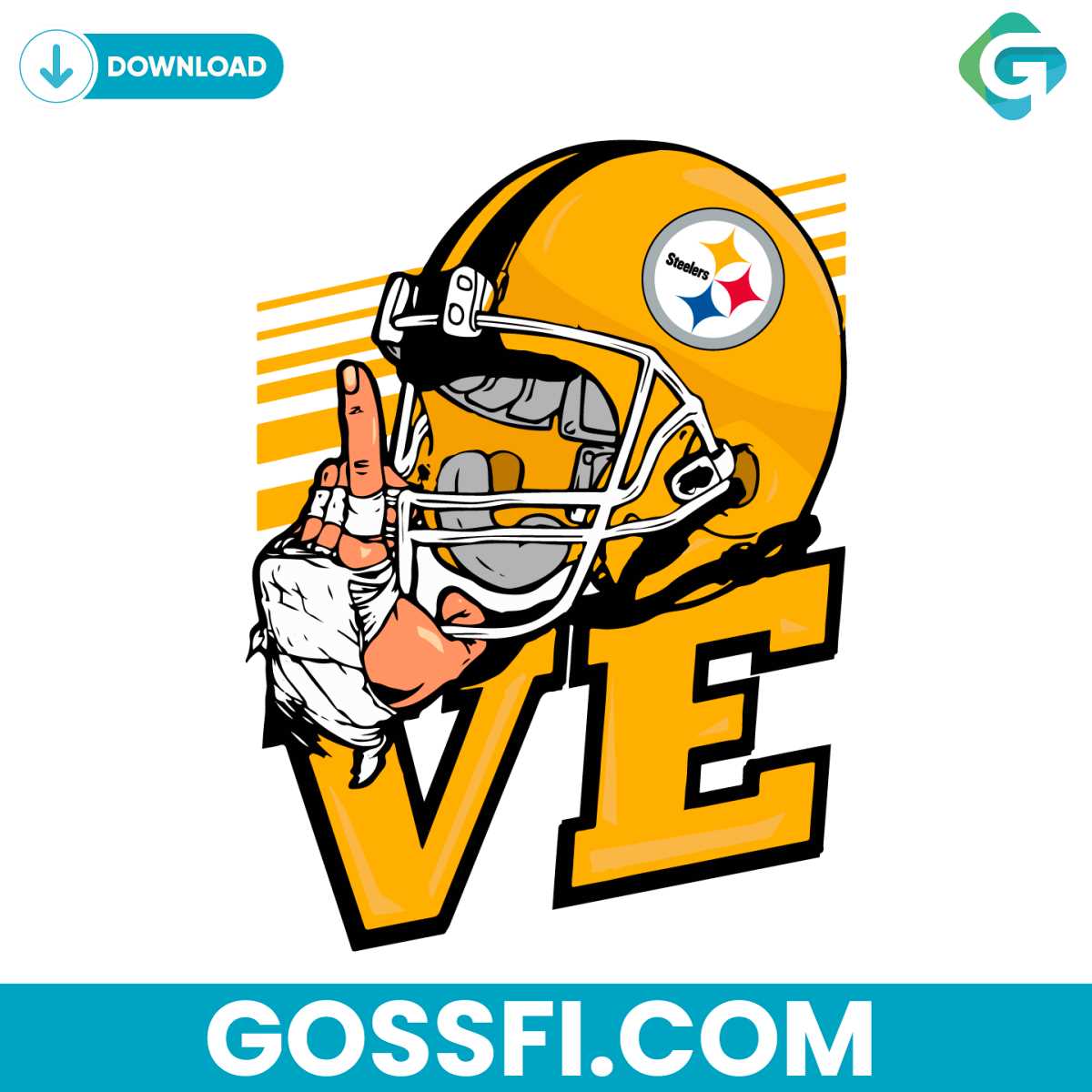 love-pittsburgh-steelers-nfl-svg-digital-download
