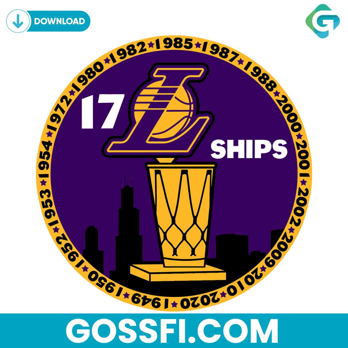 17-lakers-championships-nba-svg-digital-download