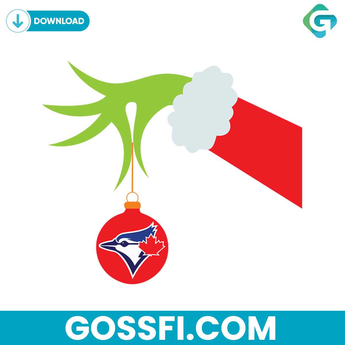 toronto-blue-jays-grinch-hand-christmas-svg