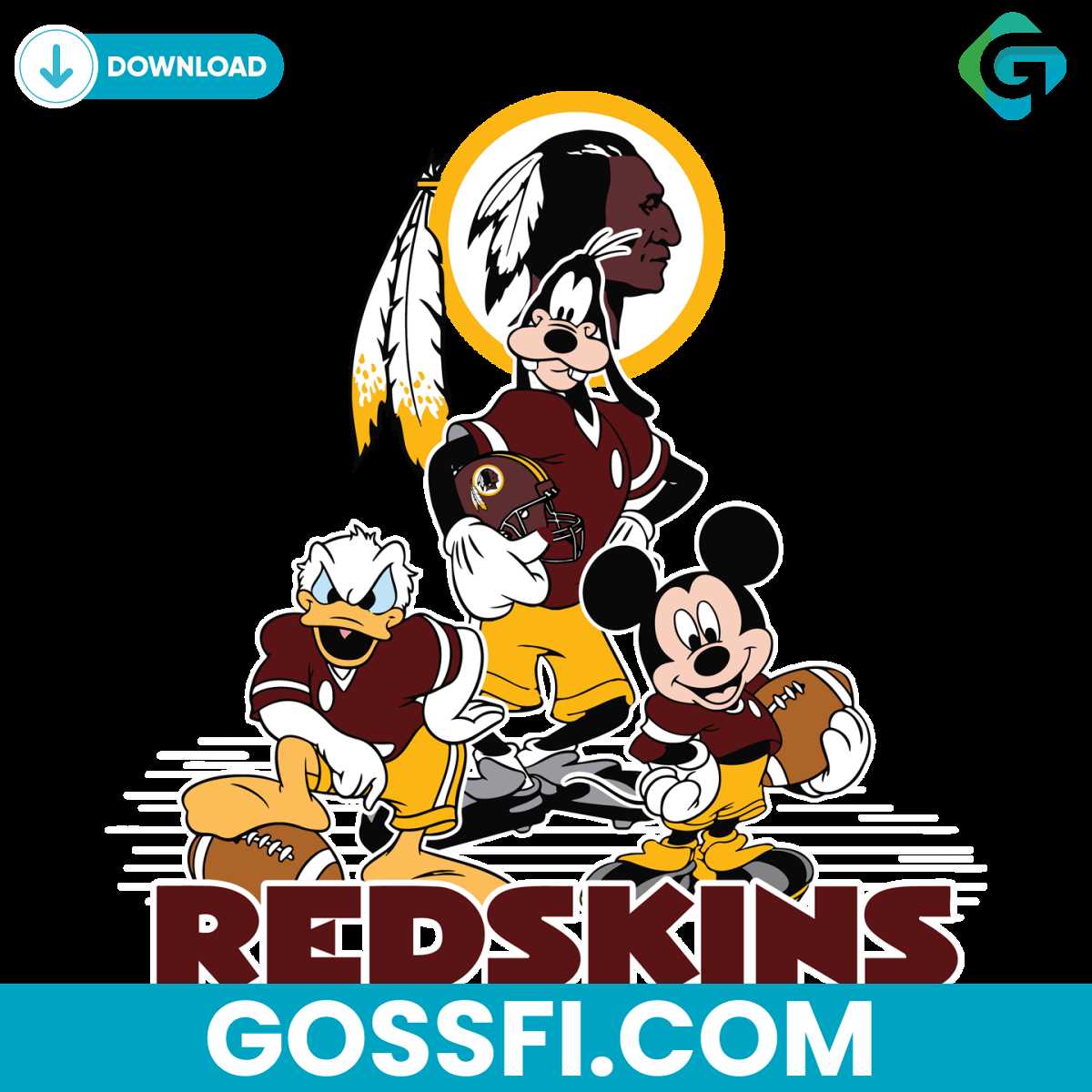 mickey-mouse-washington-redskins-american-football-svg