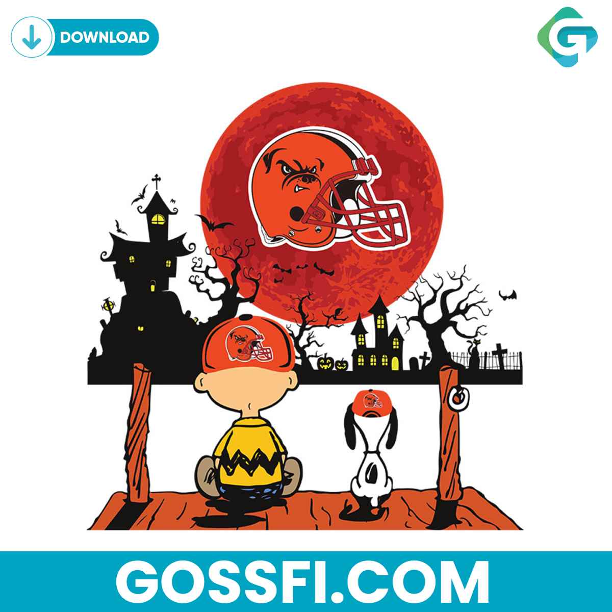 charlie-brown-and-snoopy-watching-cleveland-browns-svg
