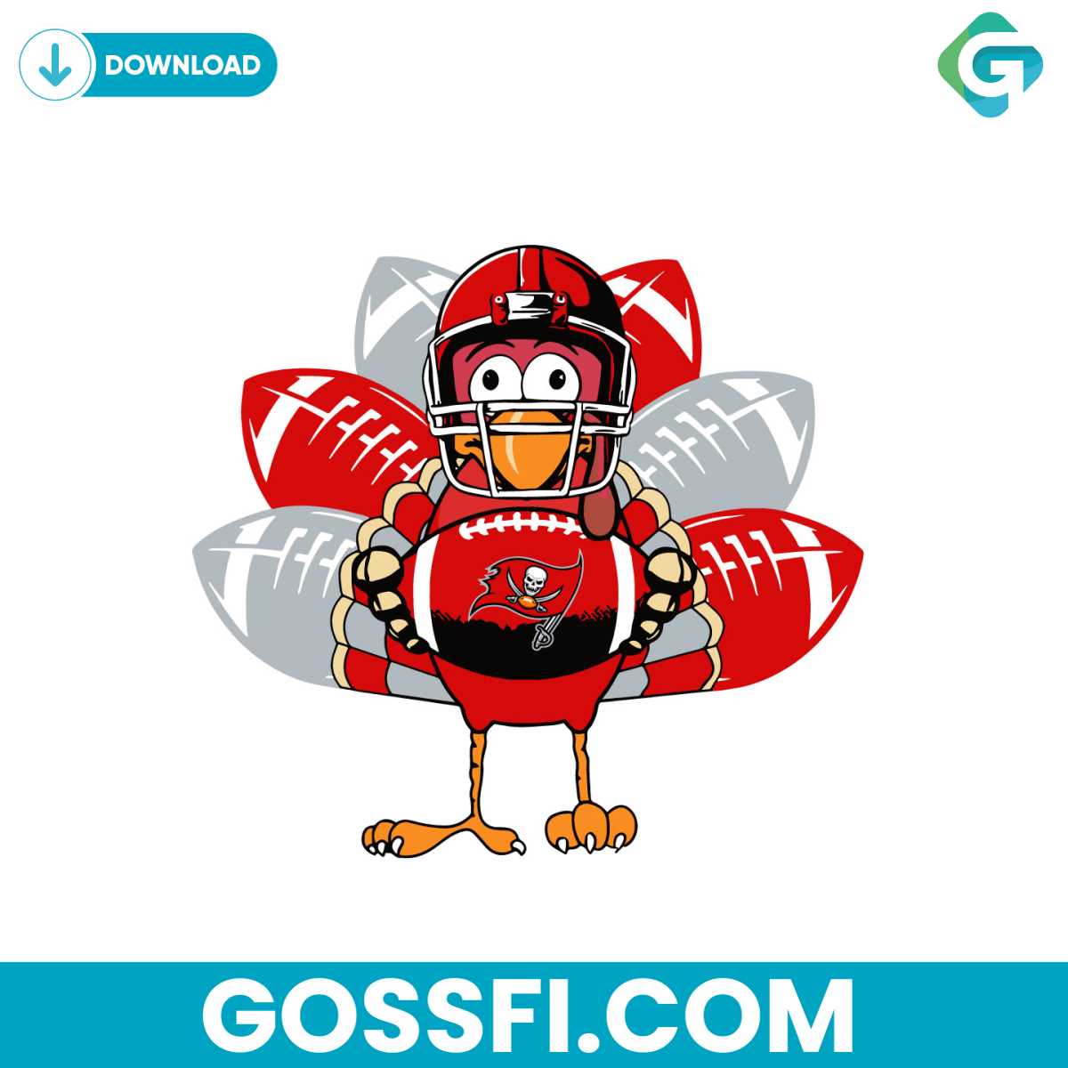 tampa-bay-buccaneers-turkey-svg