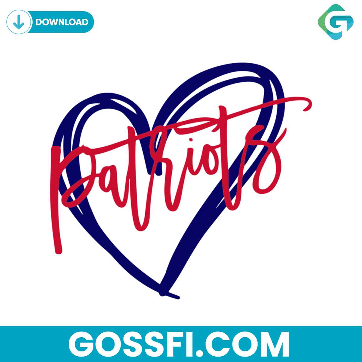 patriots-big-heart-svg-digital-download