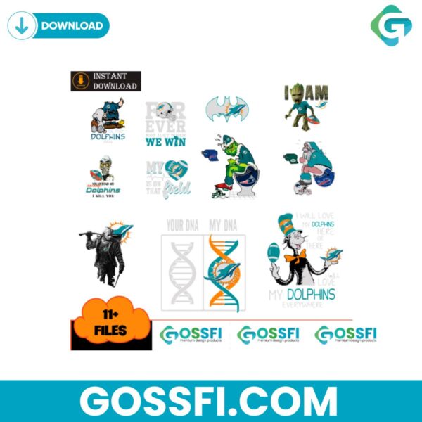 11-files-dolphins-team-holiday-football-bundle-nfl-team-svg