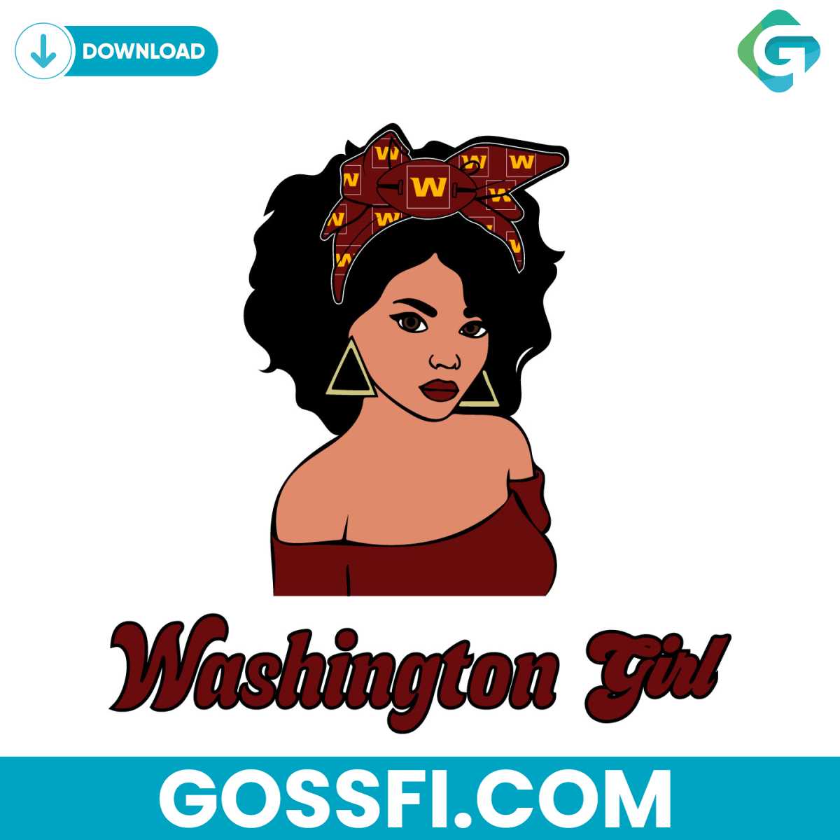 washington-girl-svg-digital-download