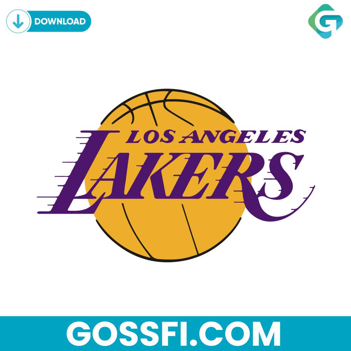 los-angeles-lakers-basketball-team-svg
