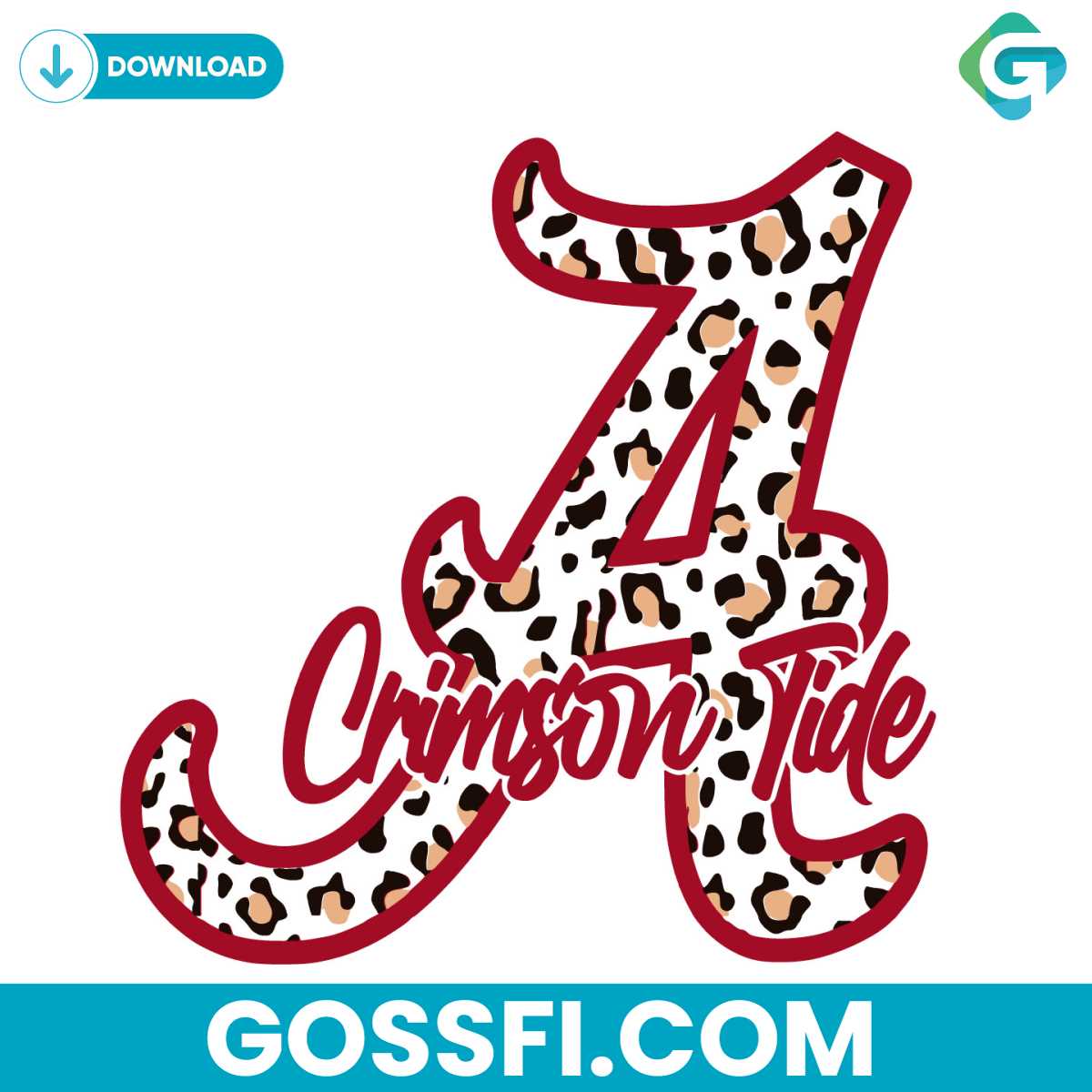 alabama-crimson-tide-leopard-pattern-svg