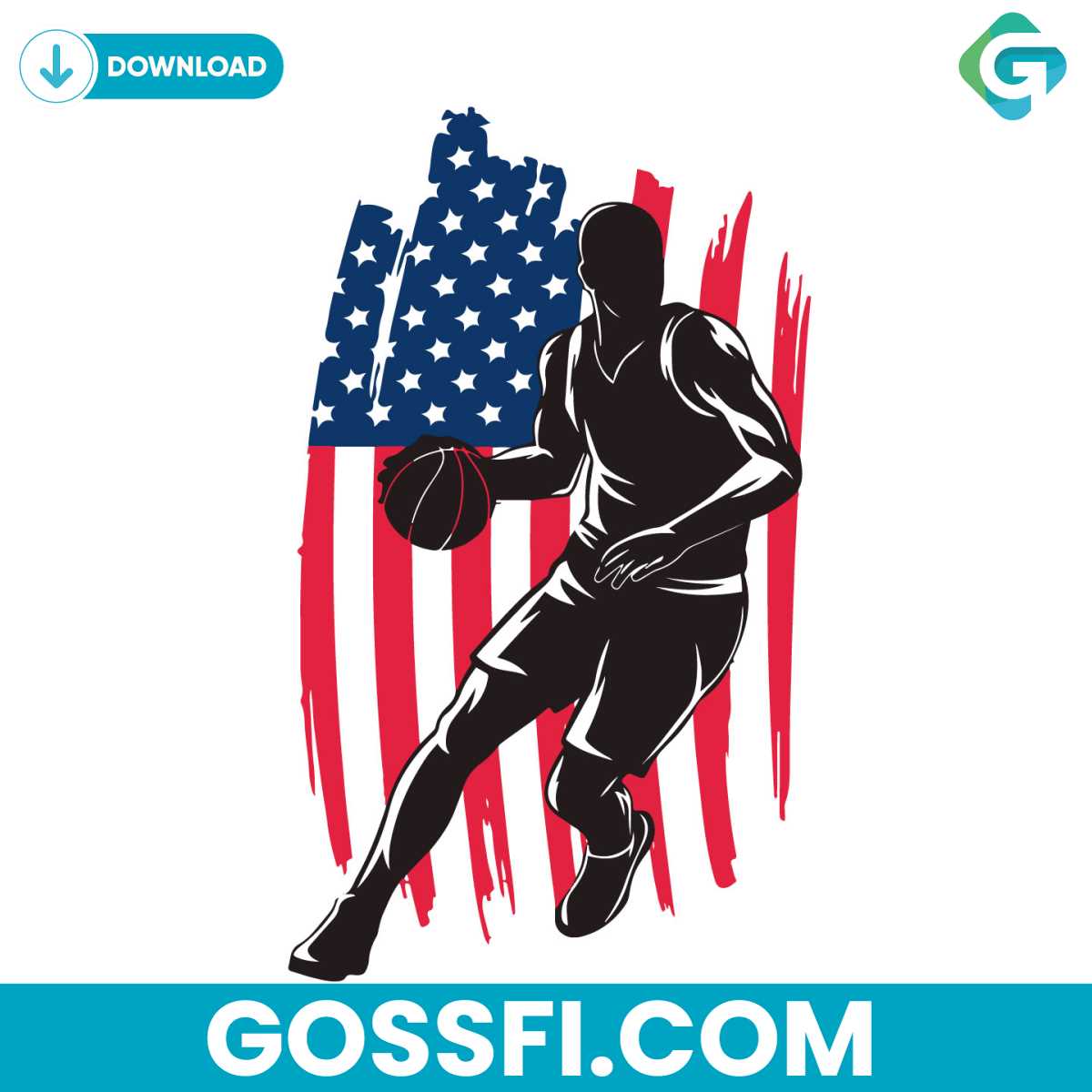 united-states-basketball-player-svg-digital-download