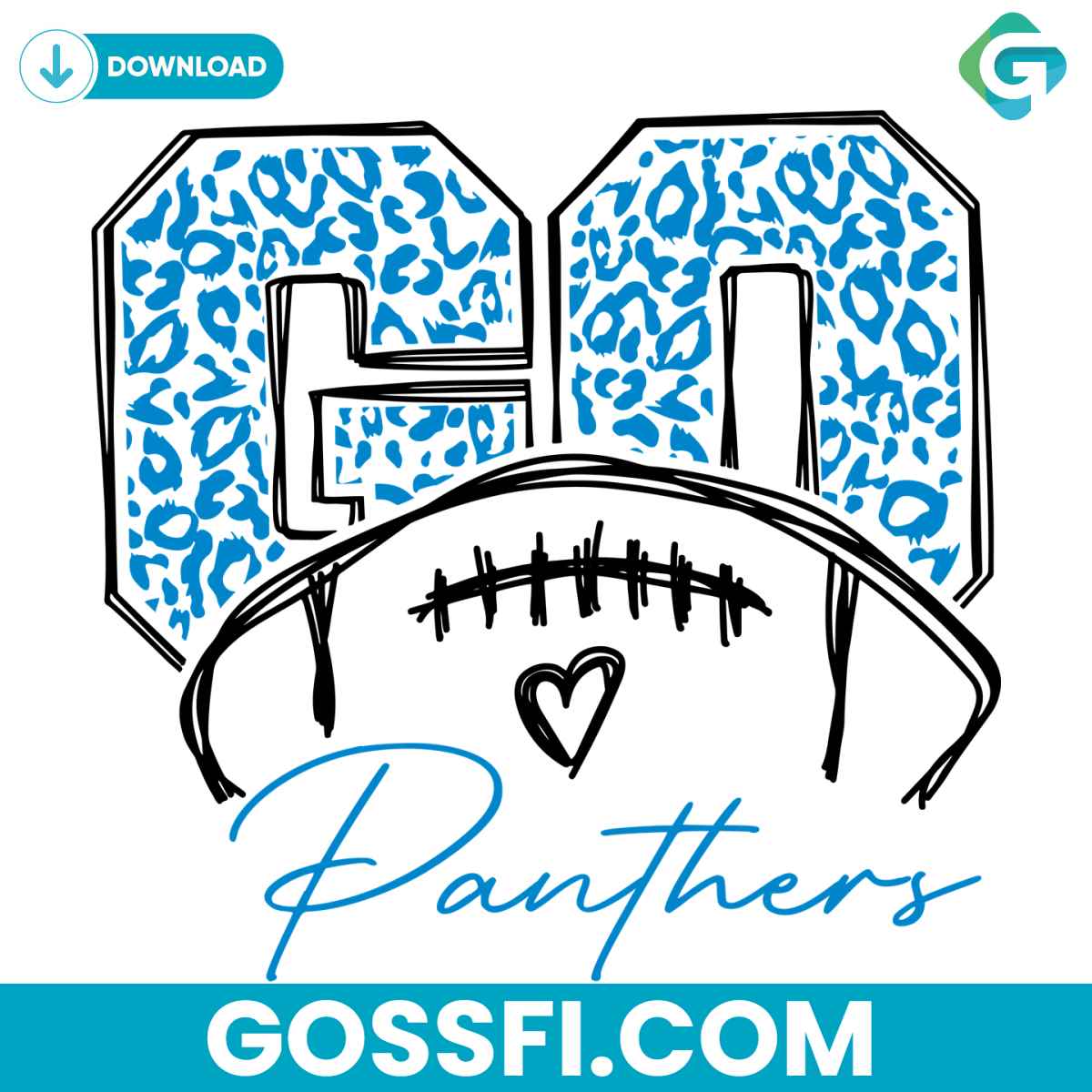go-panthers-football-leopard-pattern-svg
