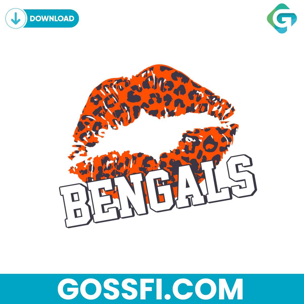 leopard-pattern-lips-cincinnati-bengals-svg