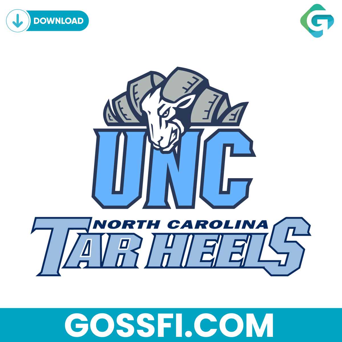 north-carolina-tar-heels-svg-digital-download
