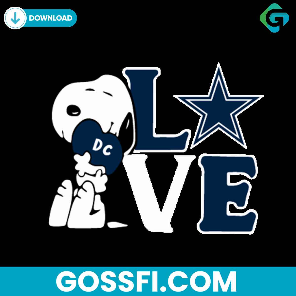 snoopy-love-dallas-cowboys-svg-digital-download