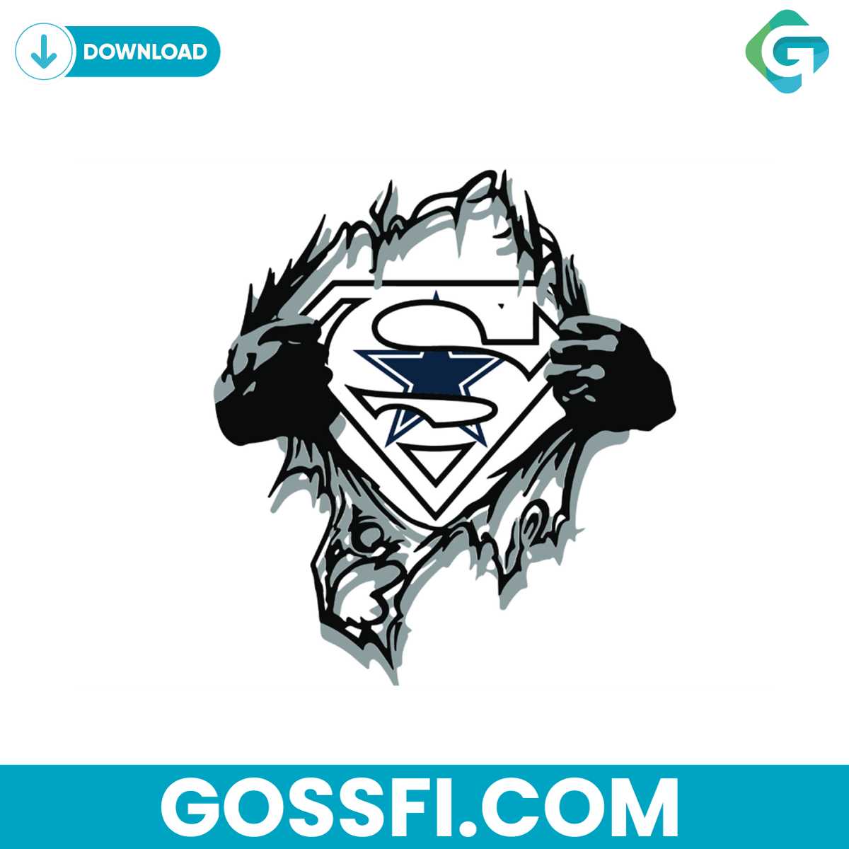 dallas-cowboys-superman-svg-digital-download