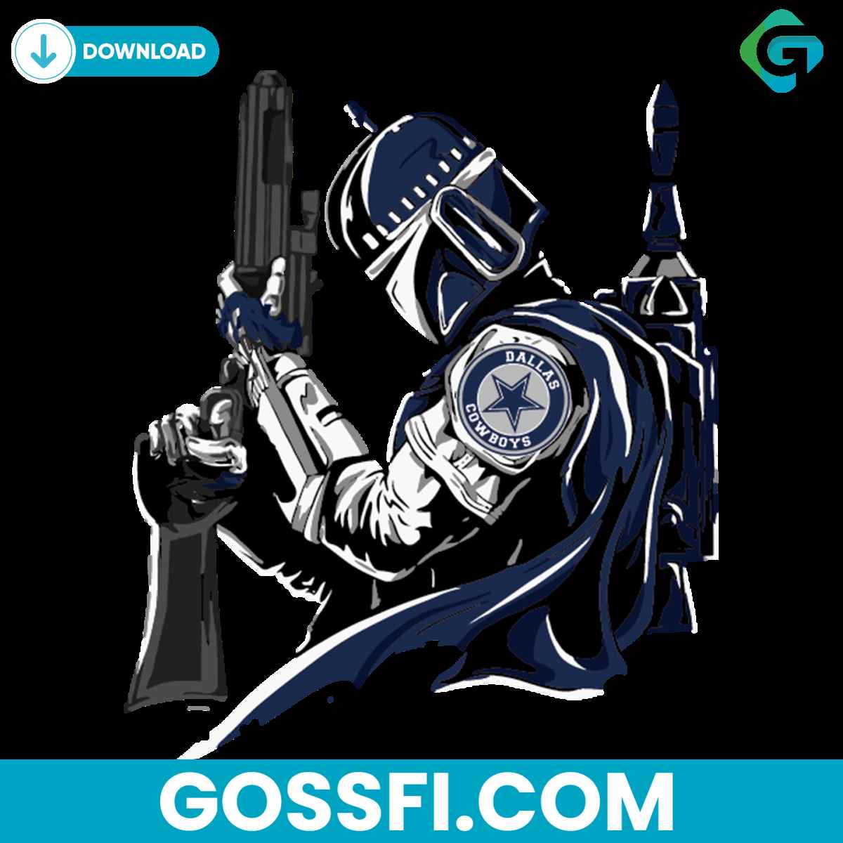 mandalorian-dallas-cowboys-svg-digital-download