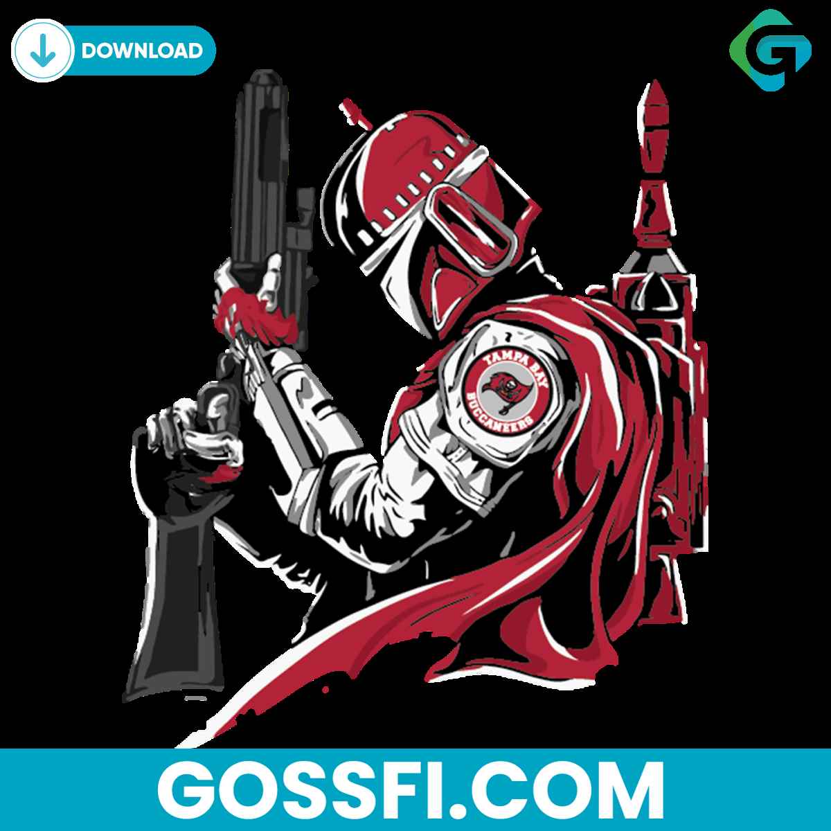 mandalorian-tampa-bay-buccaneers-svg