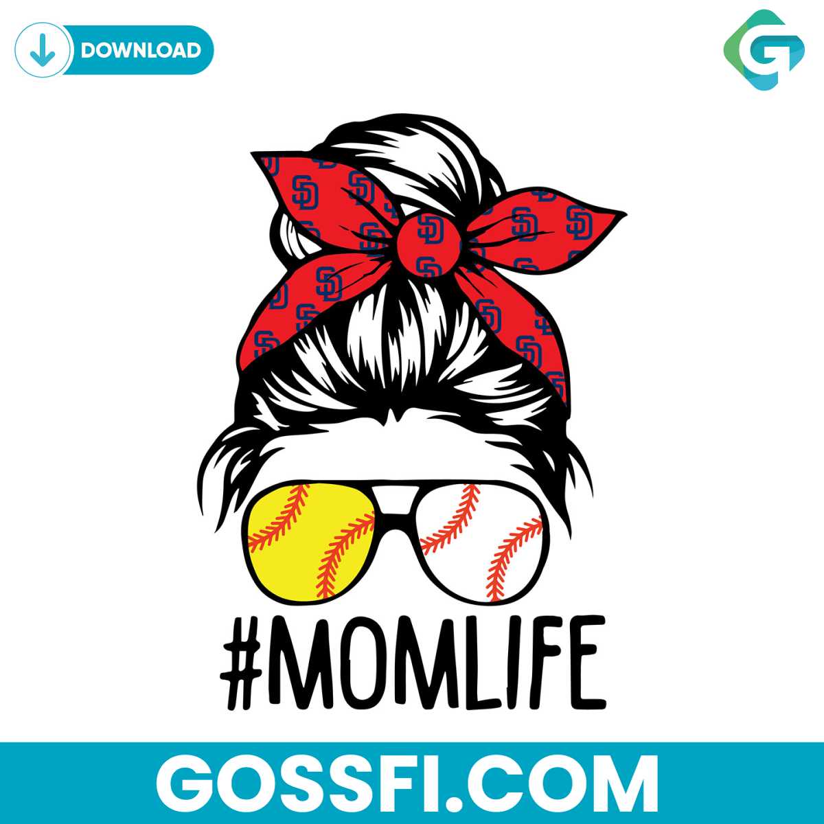 san-diego-padres-baseball-mom-svg