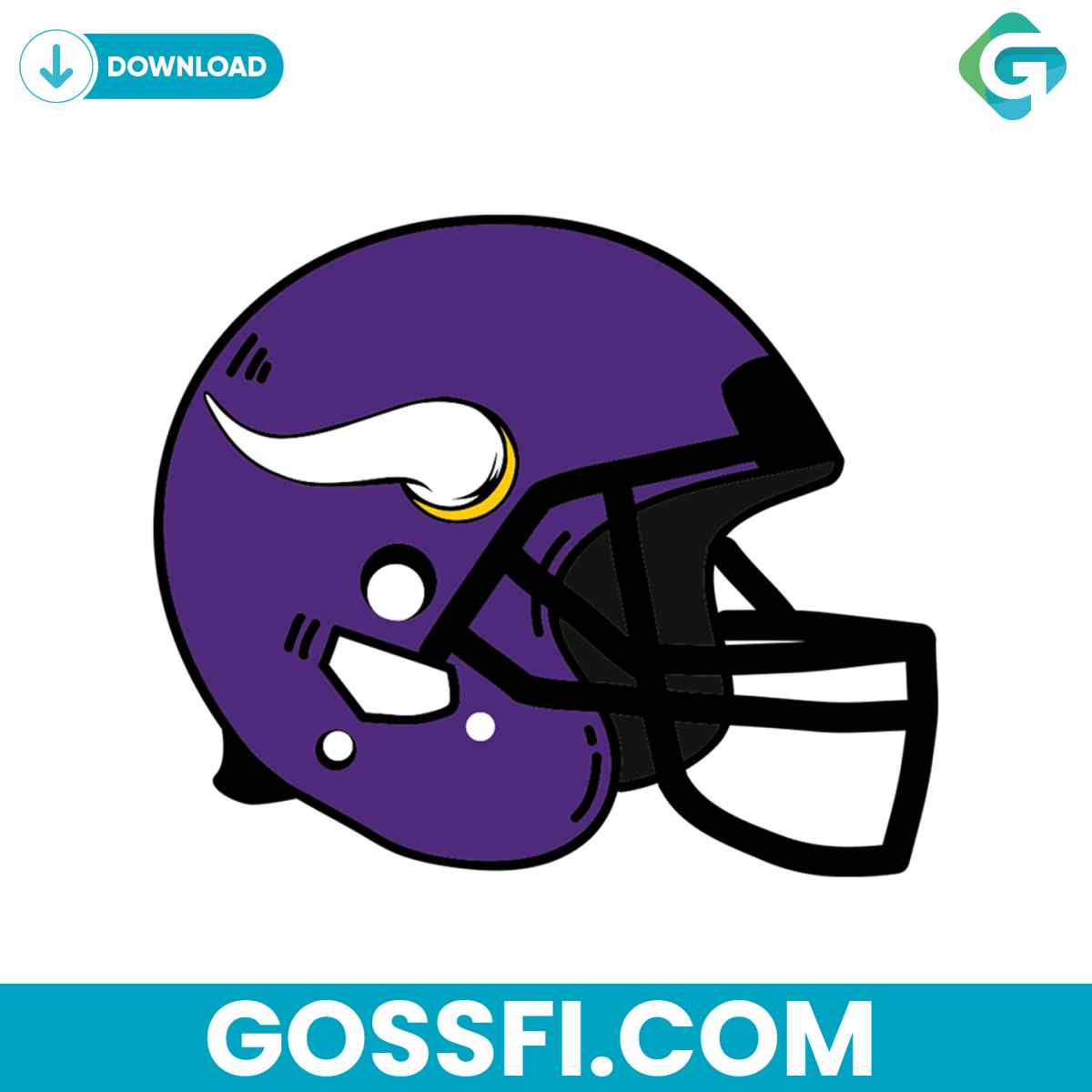 minnesota-vikings-helmet-svg-cricut-digital-download