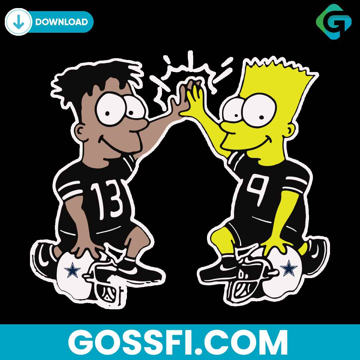 the-simpson-dallas-cowboys-svg-digital-download