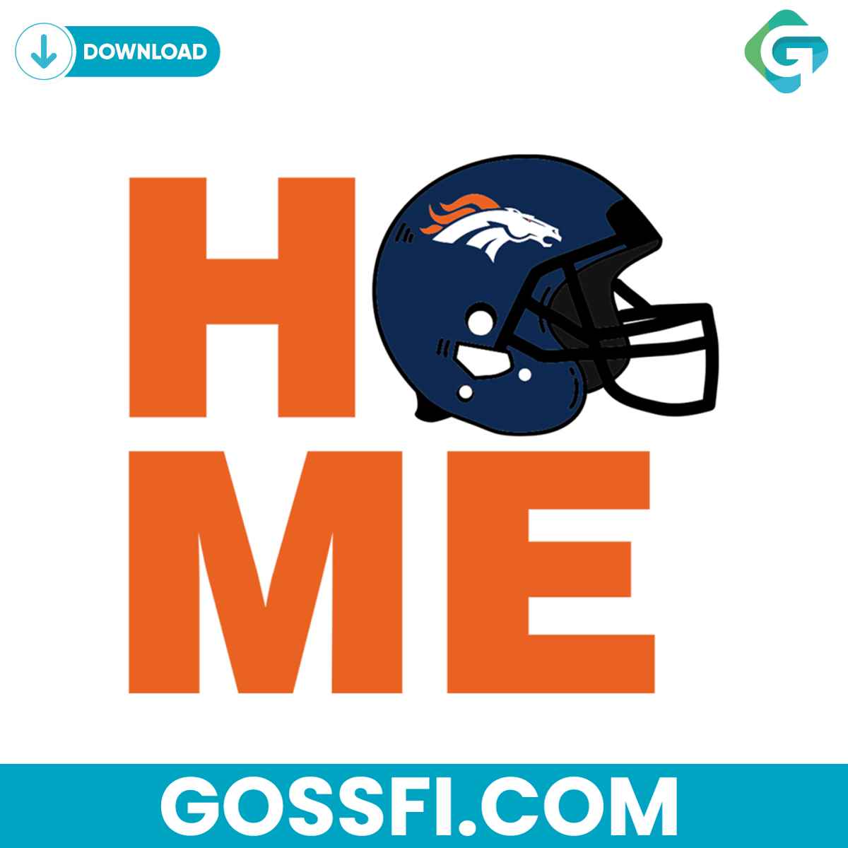 home-helmet-denver-broncos-svg-digital-download