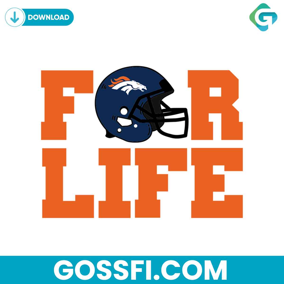 for-life-denver-broncos-helmet-svg-digital-download