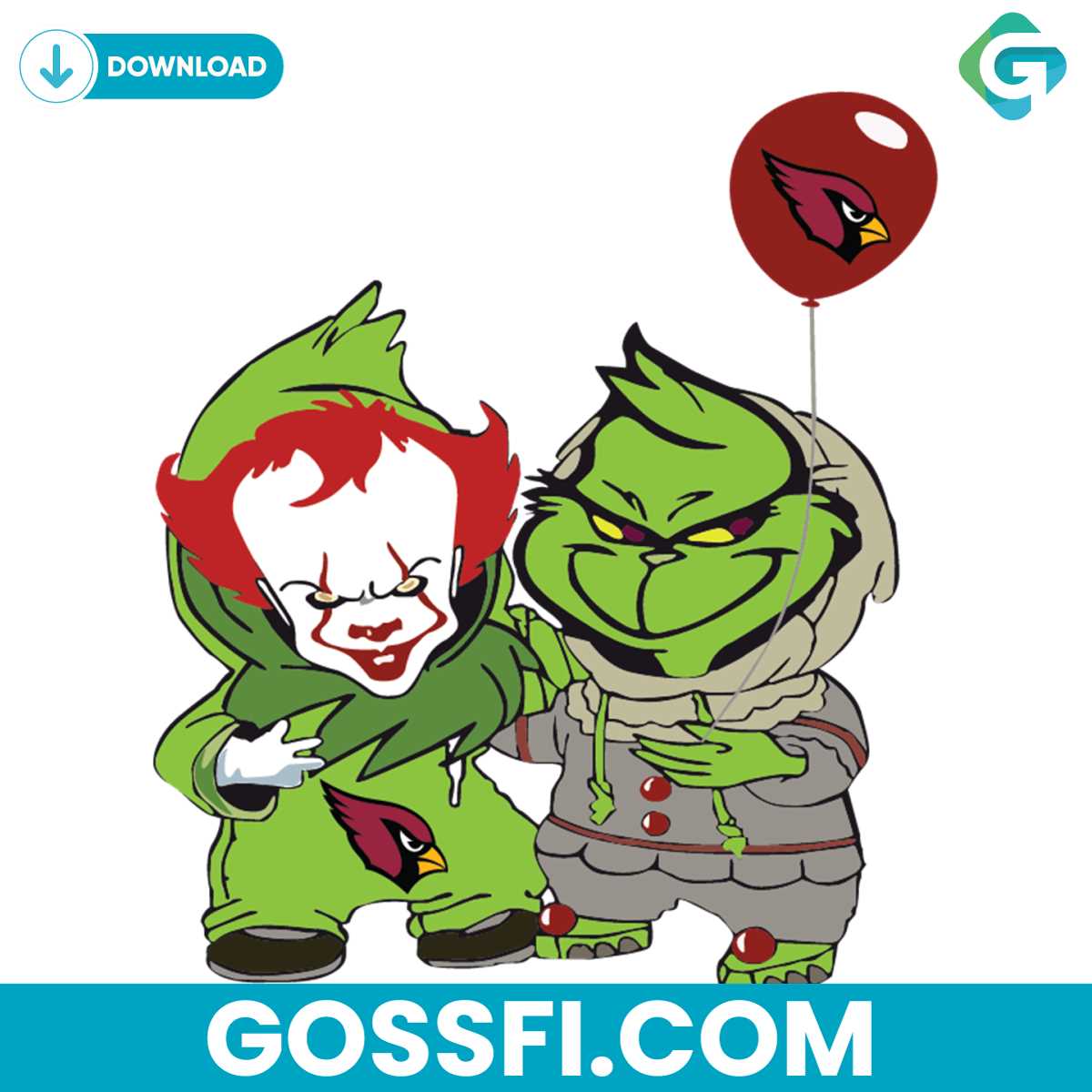 georgie-and-grinch-arizona-cardinals-svg
