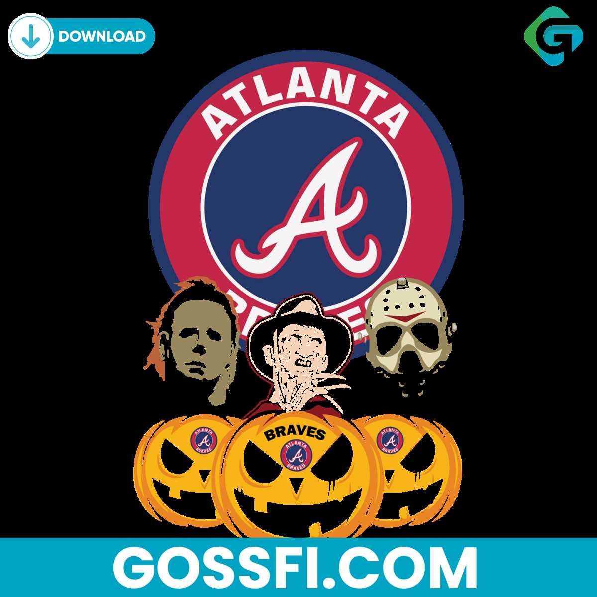 atlanta-braves-halloween-horror-movie-pumpkin-svg