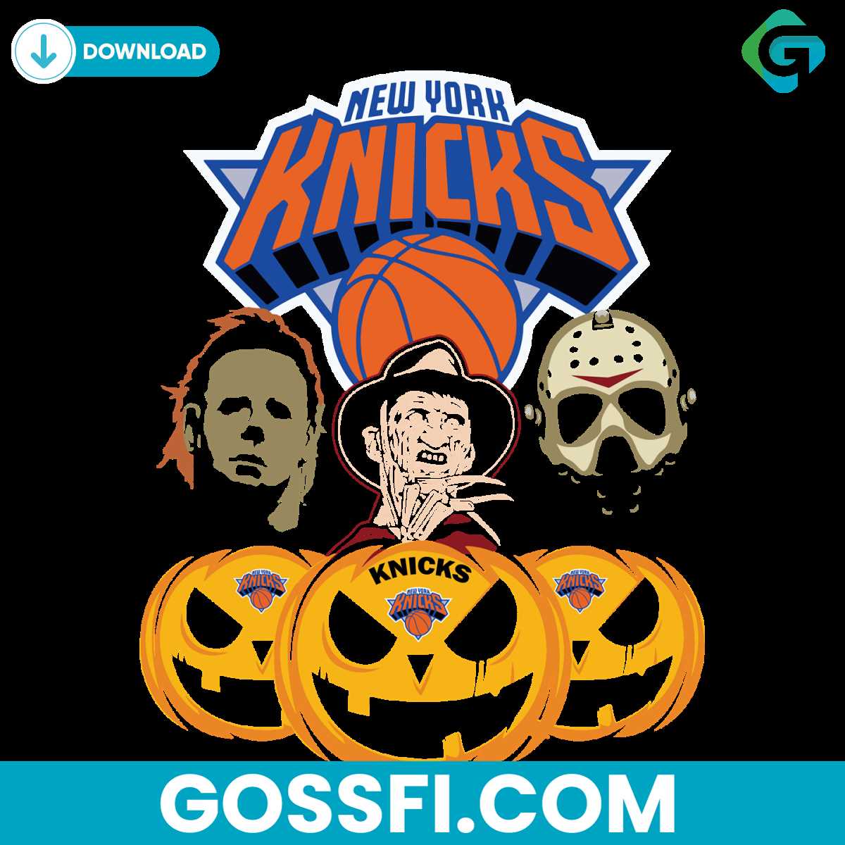 halloween-horror-movie-pumpkin-new-york-knicks-svg