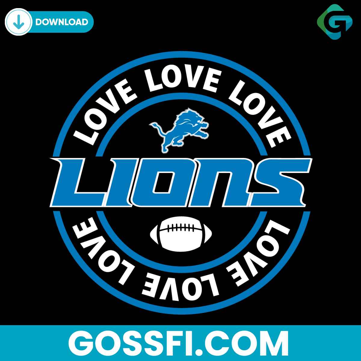 love-detroit-lions-svg-digital-download