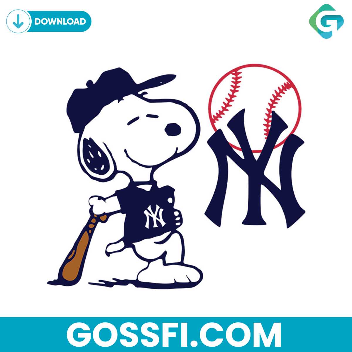 snoopy-new-york-yankees-svg-digital-download