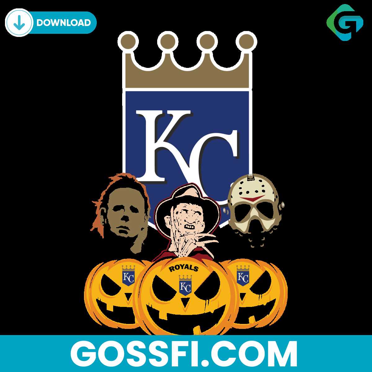 kansas-city-royals-halloween-horror-movie-pumpkin-svg