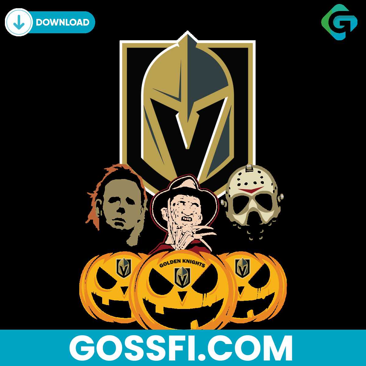 vegas-golden-knights-halloween-horror-movie-pumpkin-svg