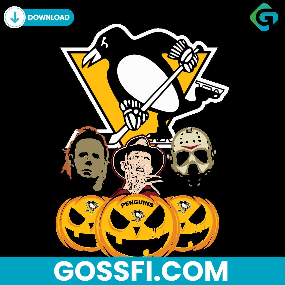 pittsburgh-penguins-halloween-horror-movie-pumpkin-svg