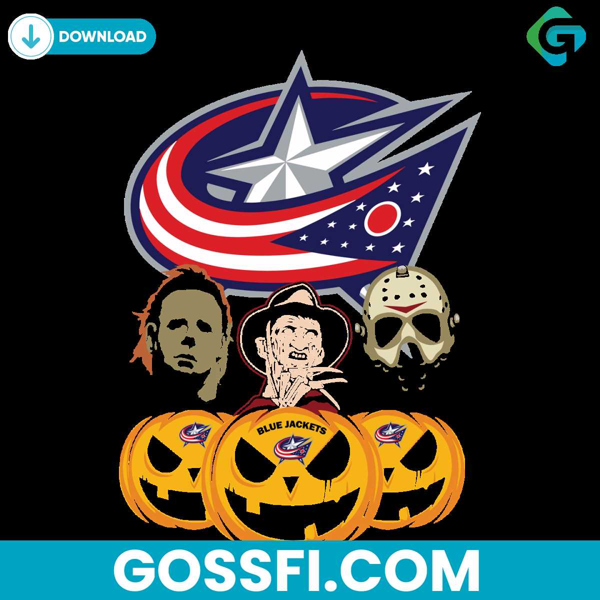 columbus-blue-jackets-halloween-horror-movie-pumpkin-svg