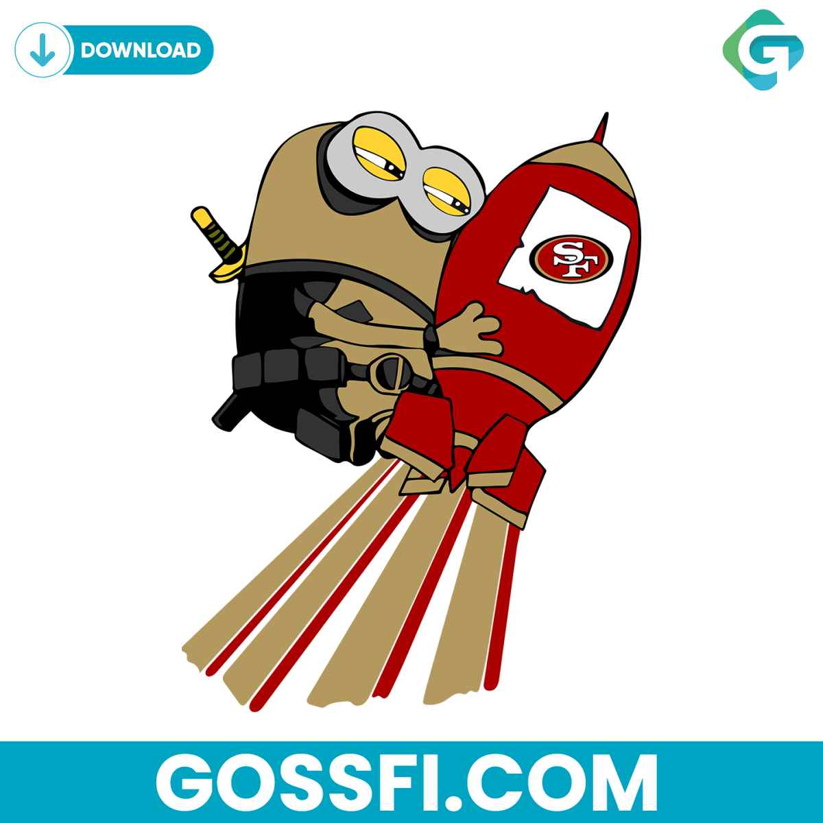 minions-san-francisco-49ers-svg-digital-download
