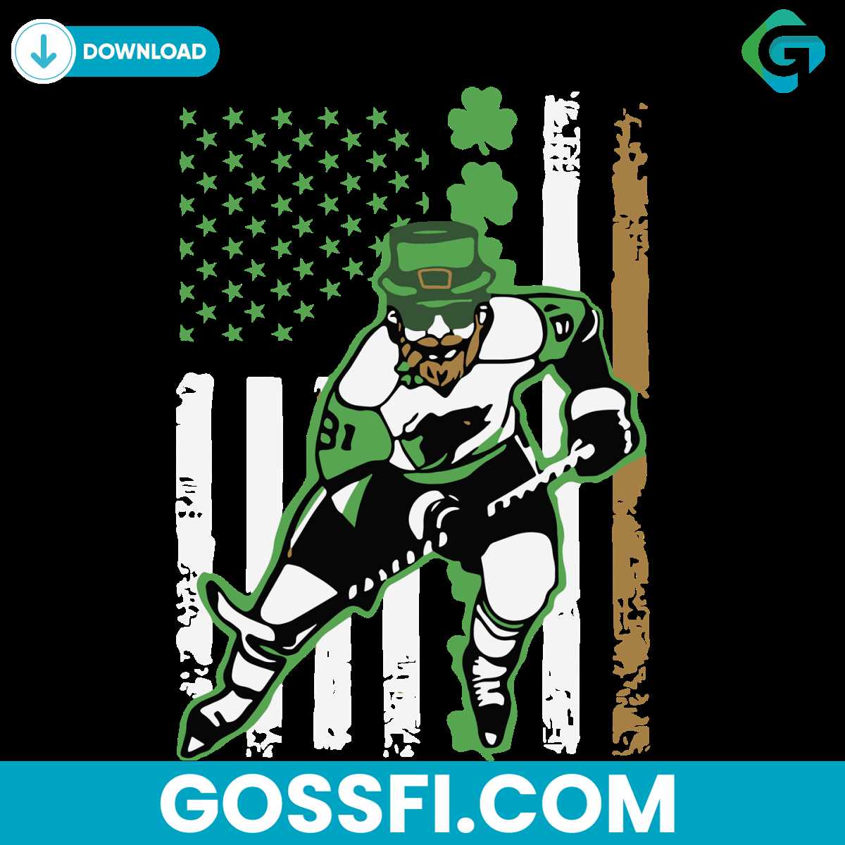 hockey-st-patricks-day-svg-digital-download