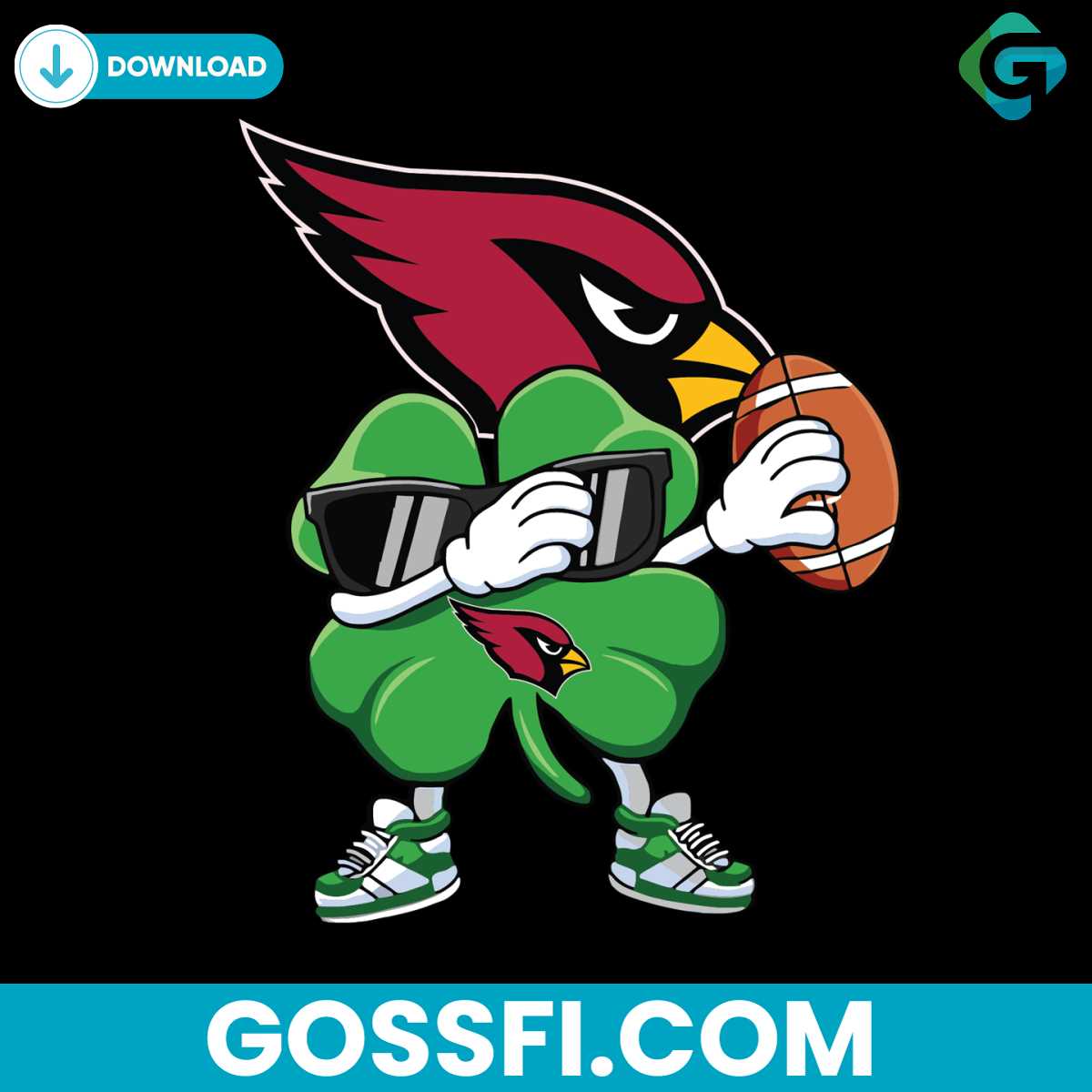 dabbing-shamrock-st-patricks-day-arizona-cardinals-svg