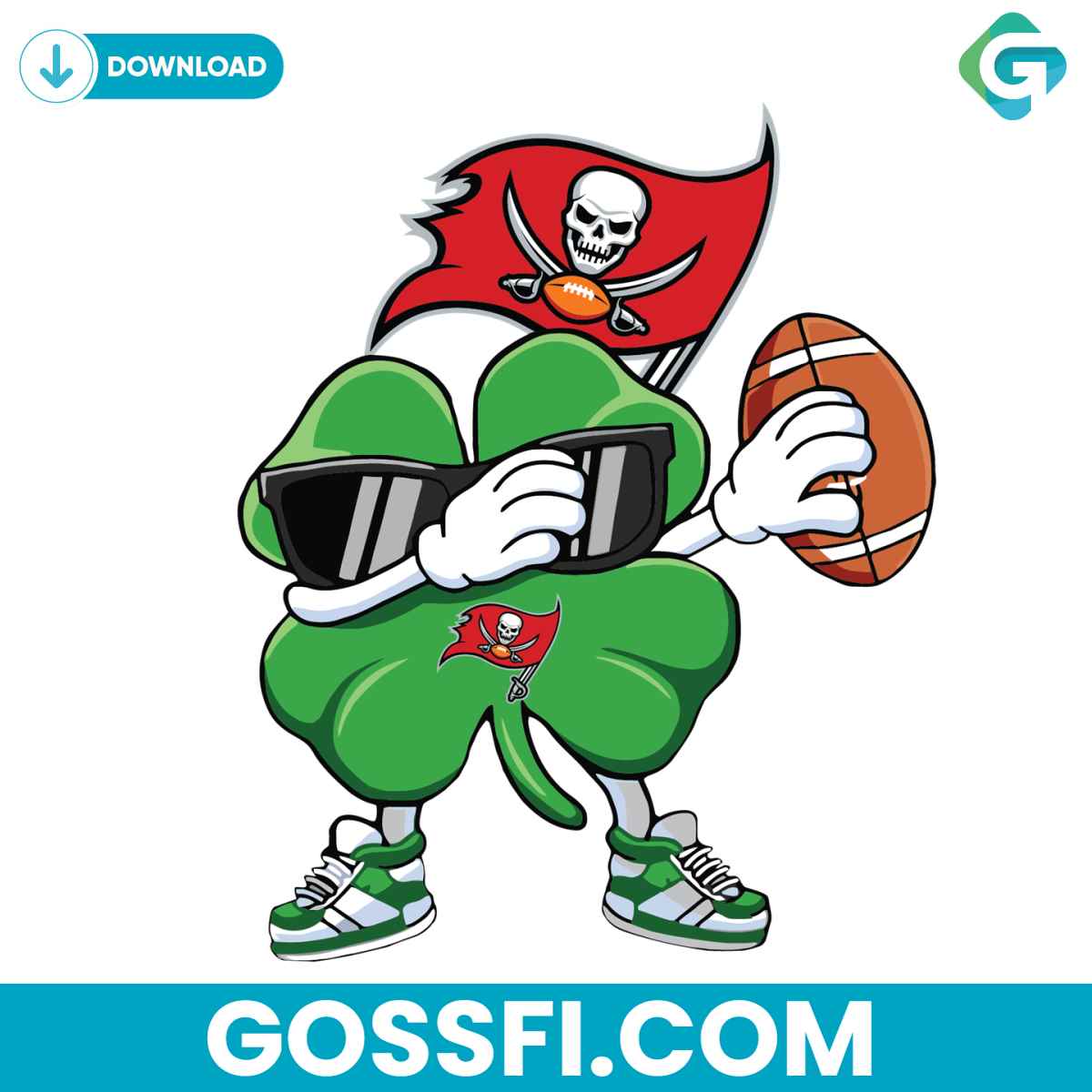 dabbing-shamrock-football-day-tampa-bay-buccaneers-svg