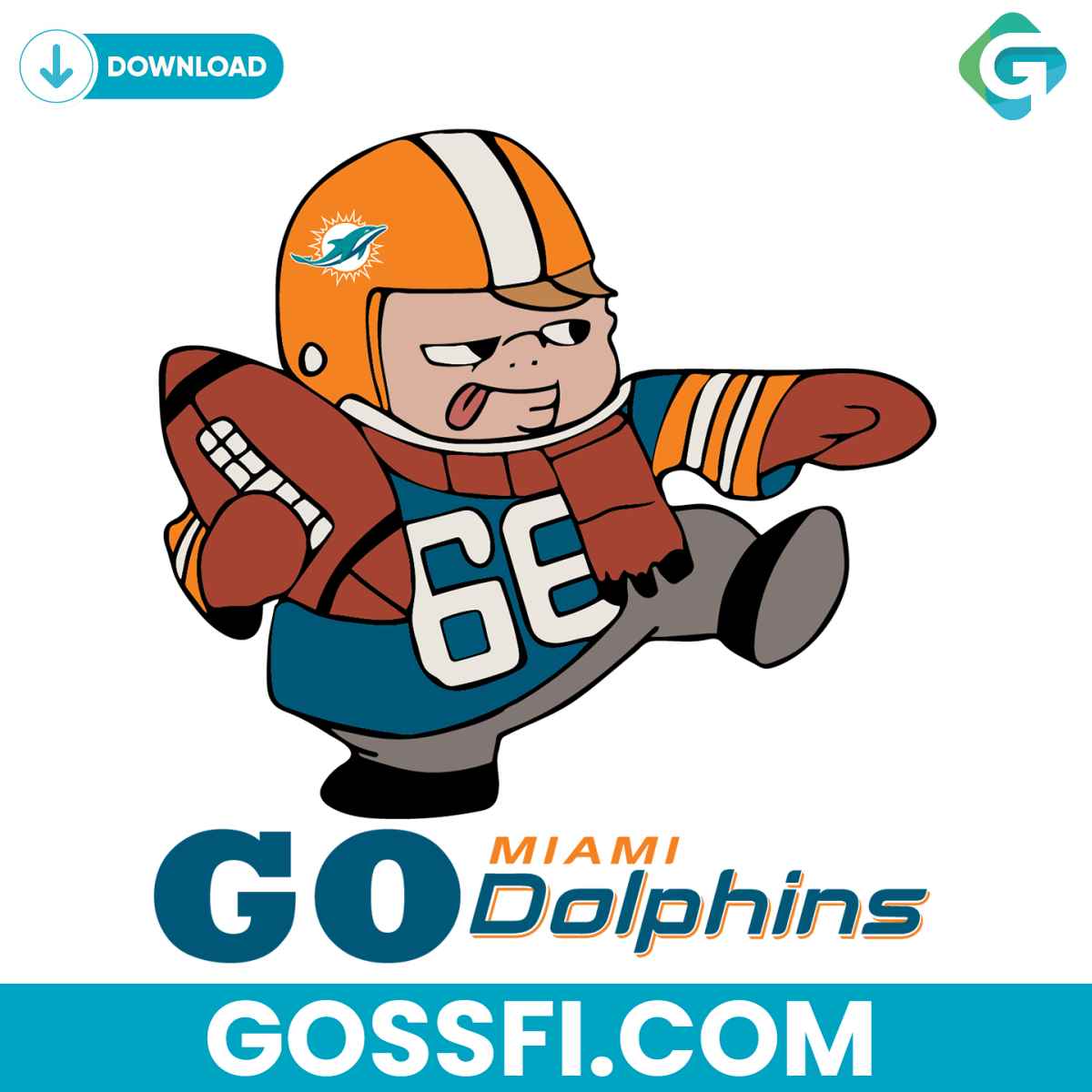 go-miami-dolphin-svg-digital-download