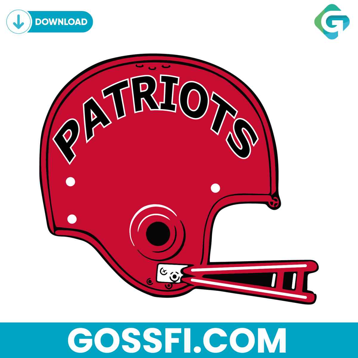 new-england-patriots-football-helmet-svg