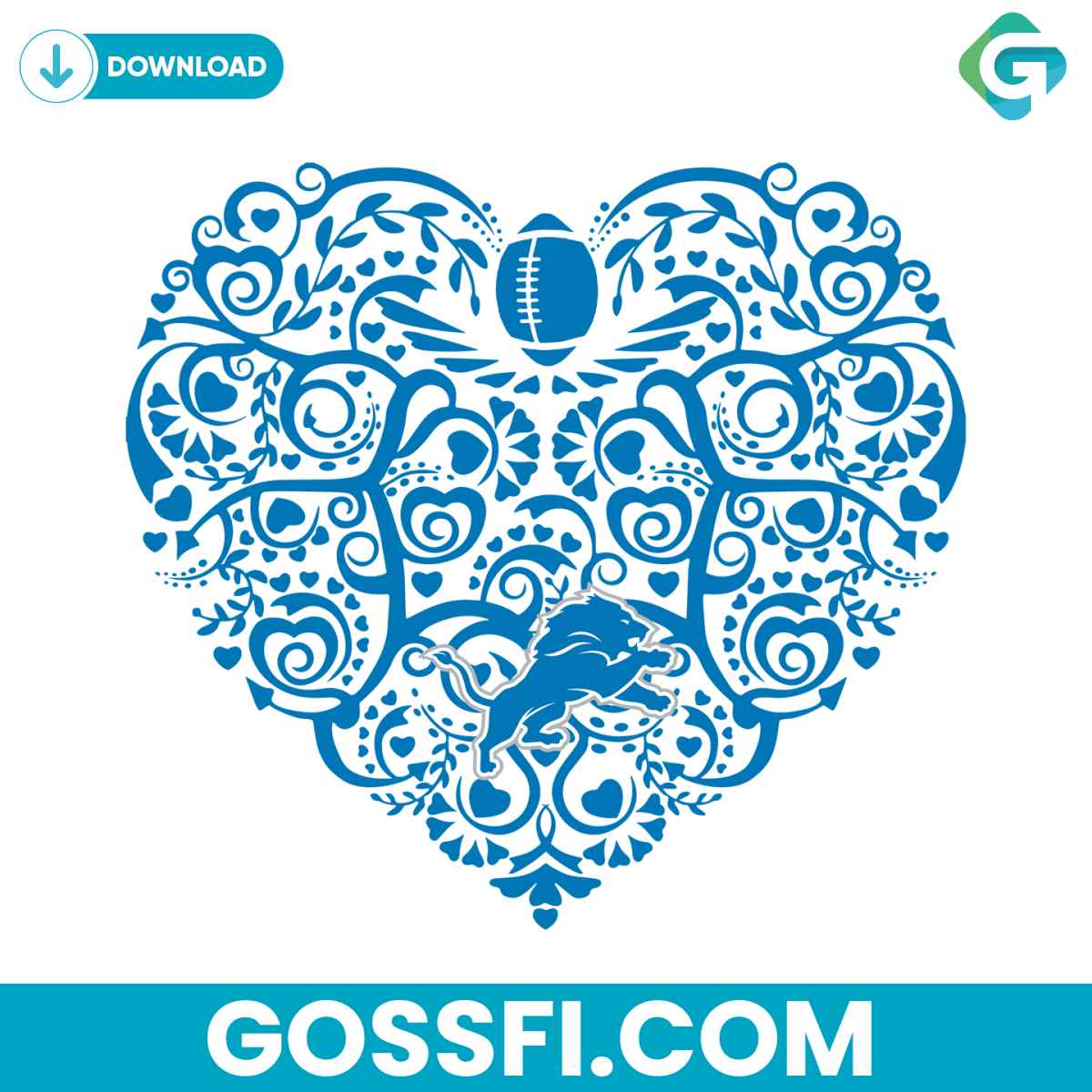 detroit-lions-football-heart-svg-digital-download