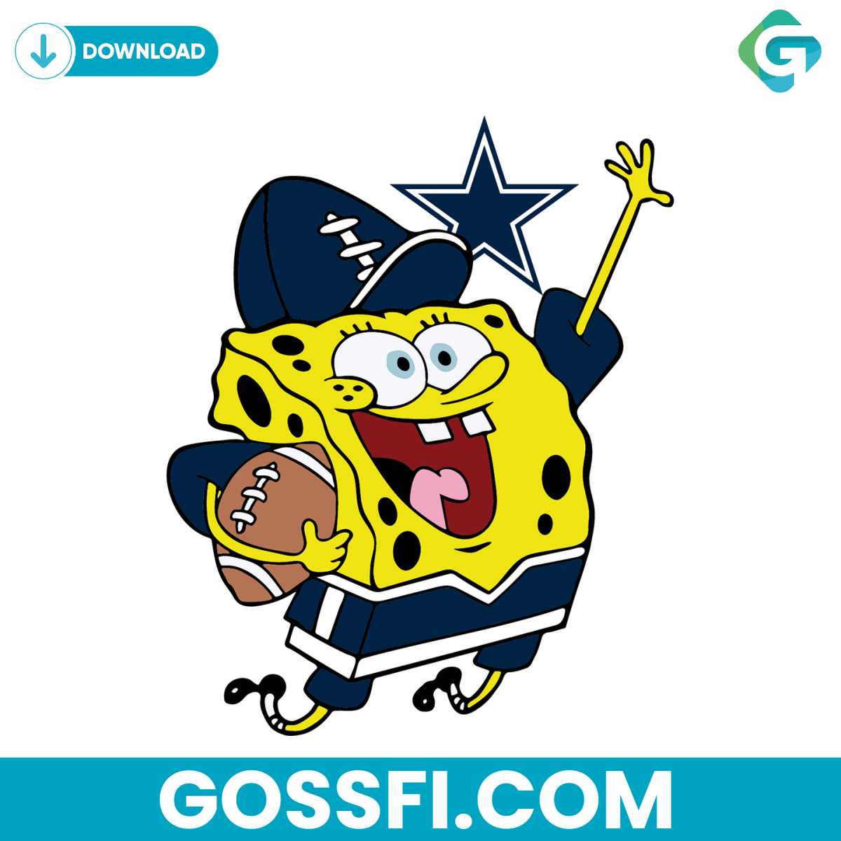 dallas-cowboys-football-spongebob-svg