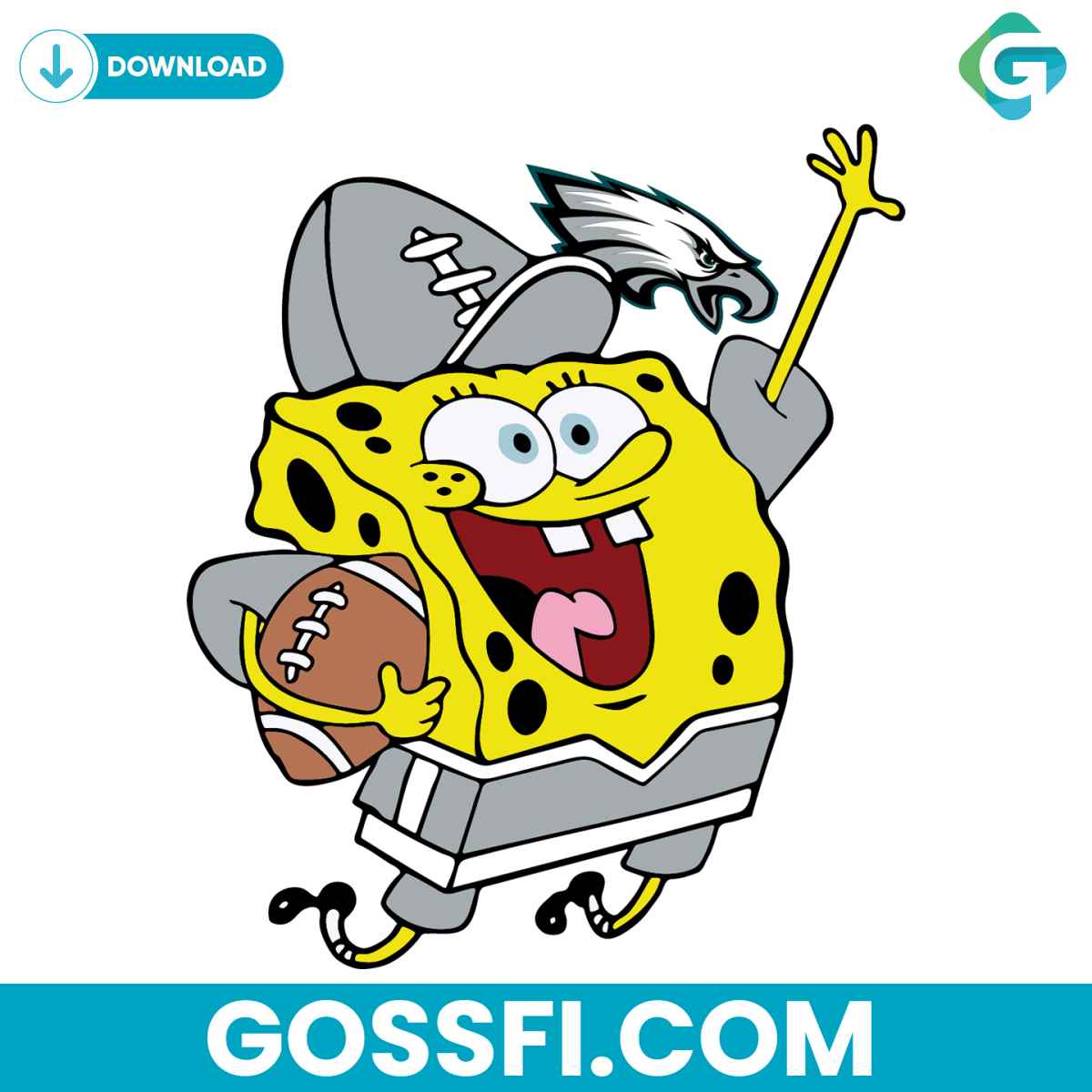philadelphia-eagles-football-spongebob-svg