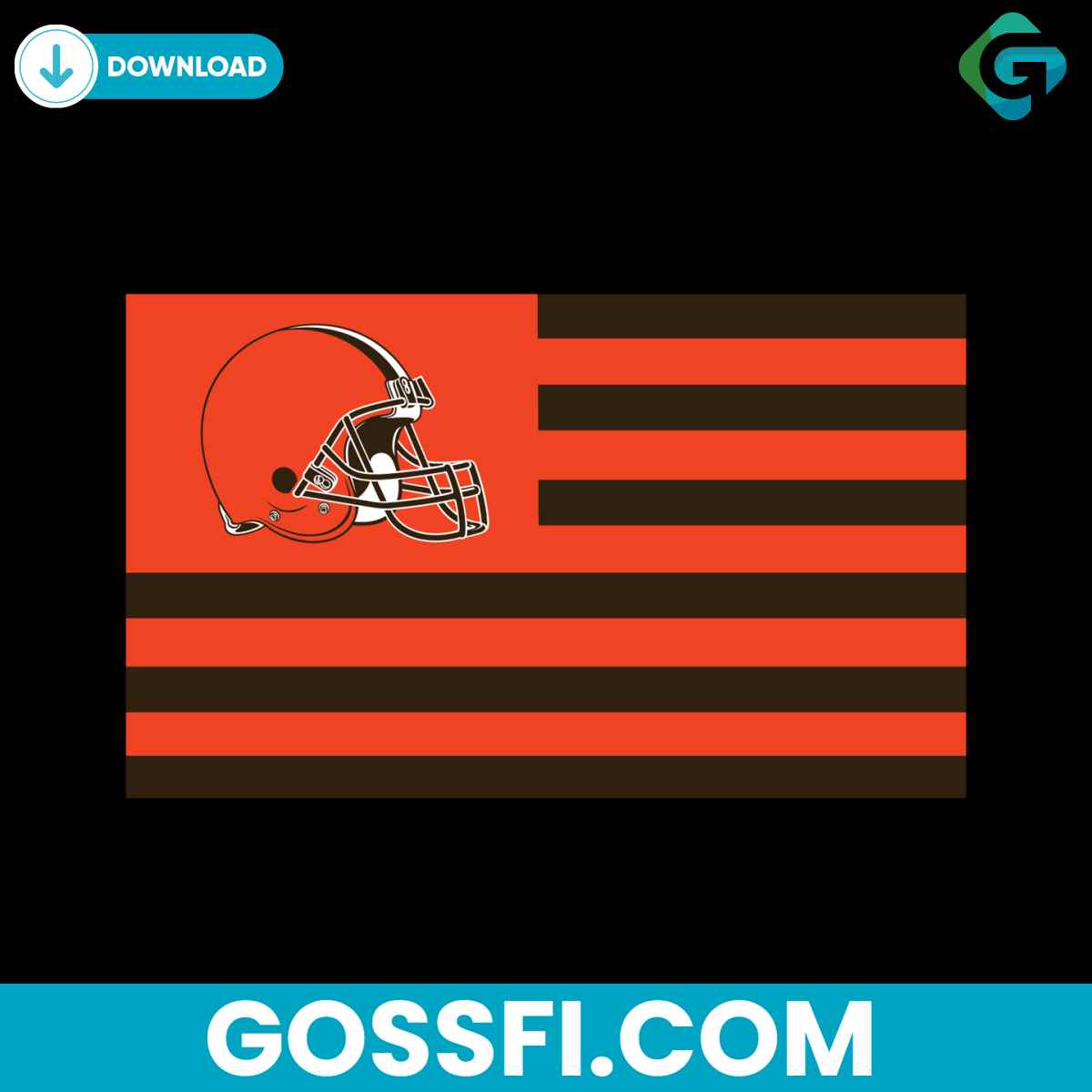 cleveland-browns-flag-svg-cricut-digital-download