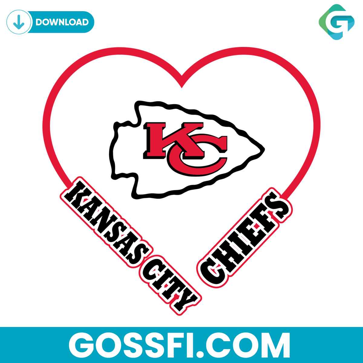 kansas-city-chiefs-logo-heart-svg-digital-download