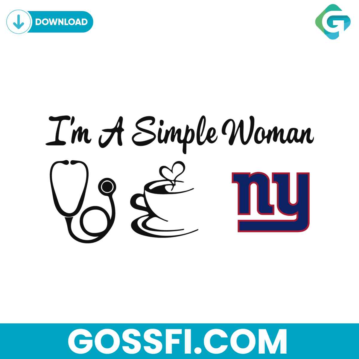 i-am-a-simple-woman-giants-svg-digital-download