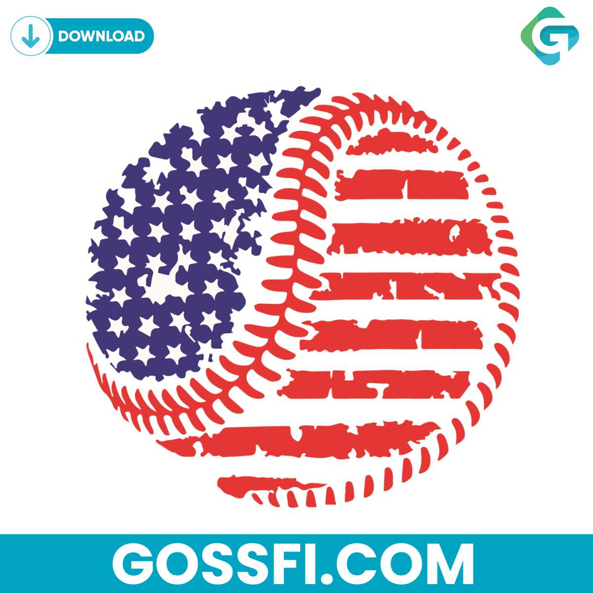baseball-american-flag-svg-digital-download