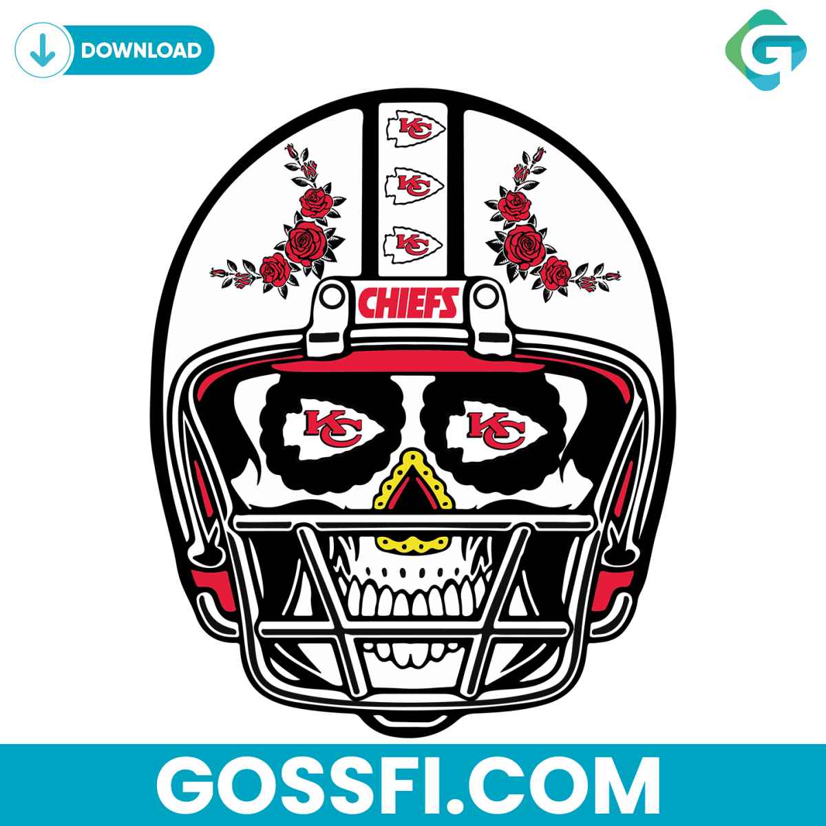 sugar-skull-chiefs-svg-digital-download