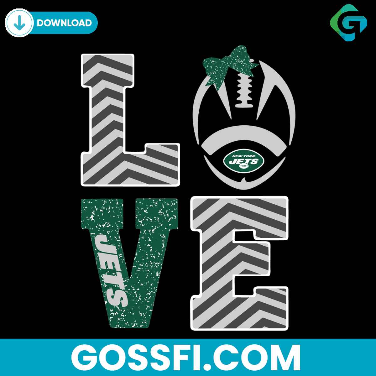love-jets-football-svg-digital-download